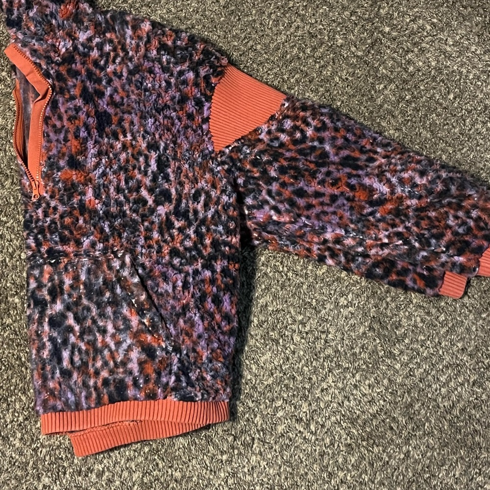 JoyLab Multicolor Fleece Pullover - Picture 2 of 4